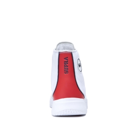 Tenis Altos Supra STATIK Hombre Blancas/Blancas (MX-22544)